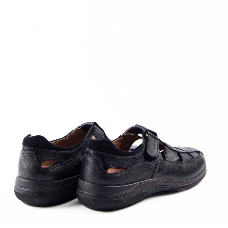 SANDALIA CERRADA NEGRO 13451ST