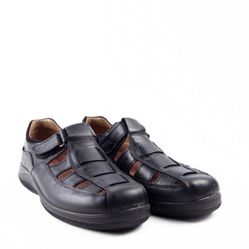 SANDALIA CERRADA NEGRO 13451ST