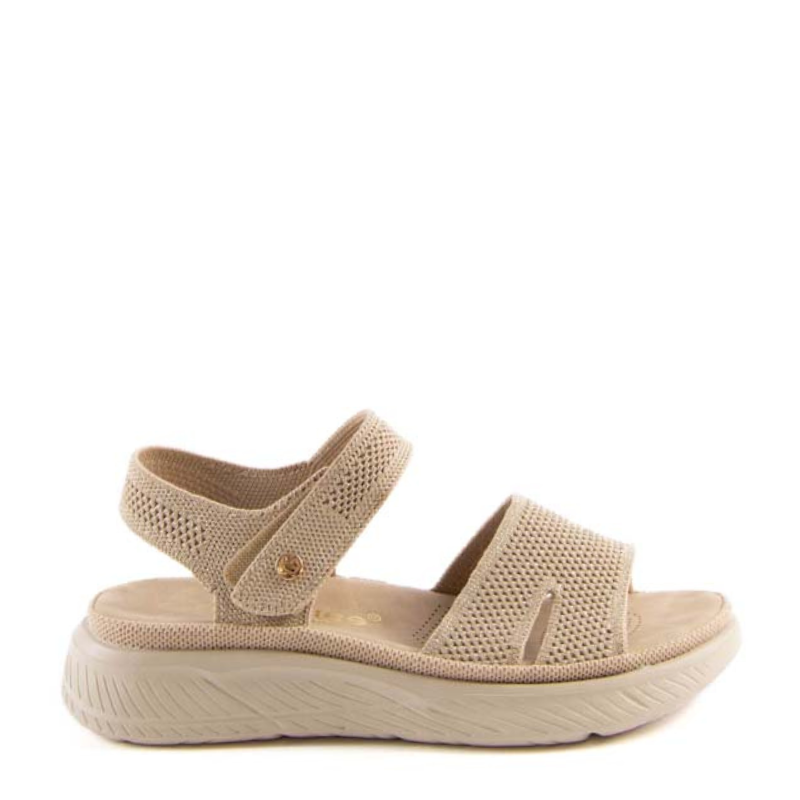 SANDALIA PICADA KNIT BEIGE ABZ28660