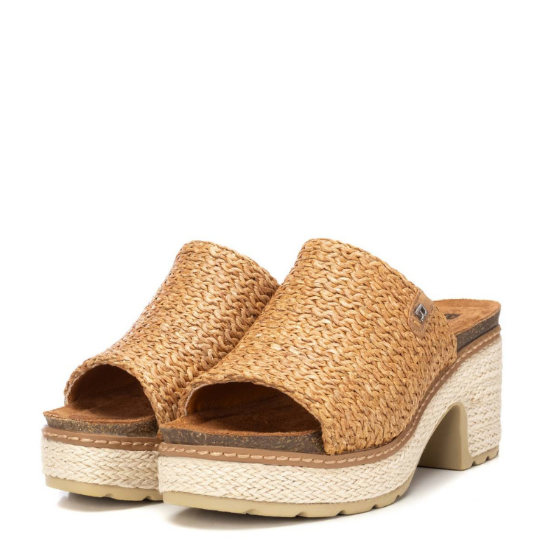 ZUECO PALA RAFIA BEIGE 172638