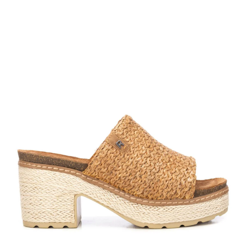 ZUECO PALA RAFIA BEIGE 172638