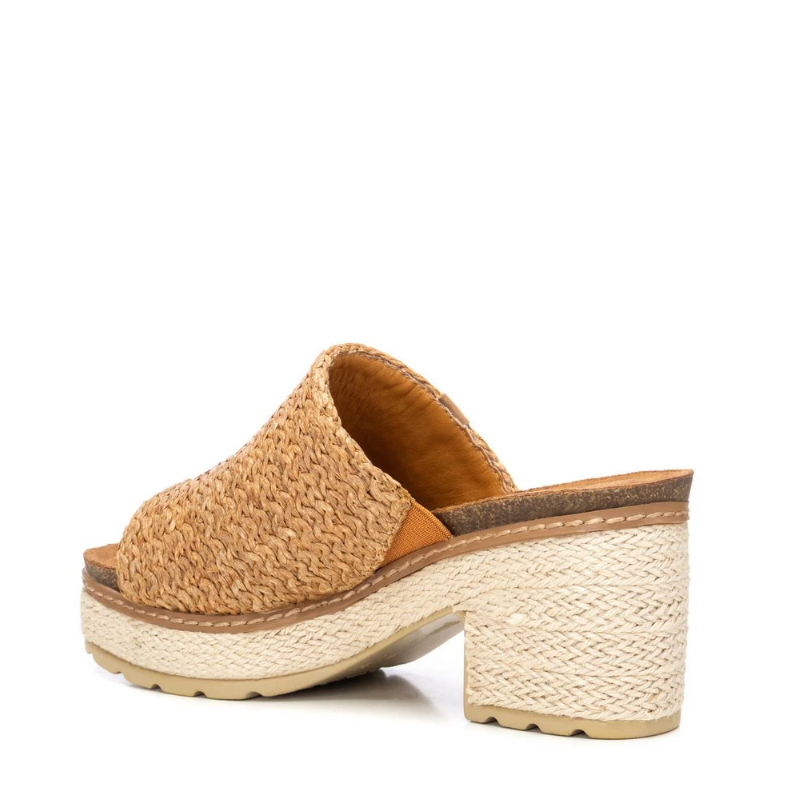 ZUECO PALA RAFIA BEIGE 172638