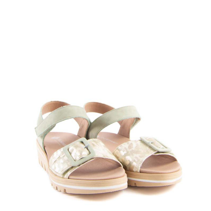 SANDALIA PALA HEBILLA SALVIA 250774