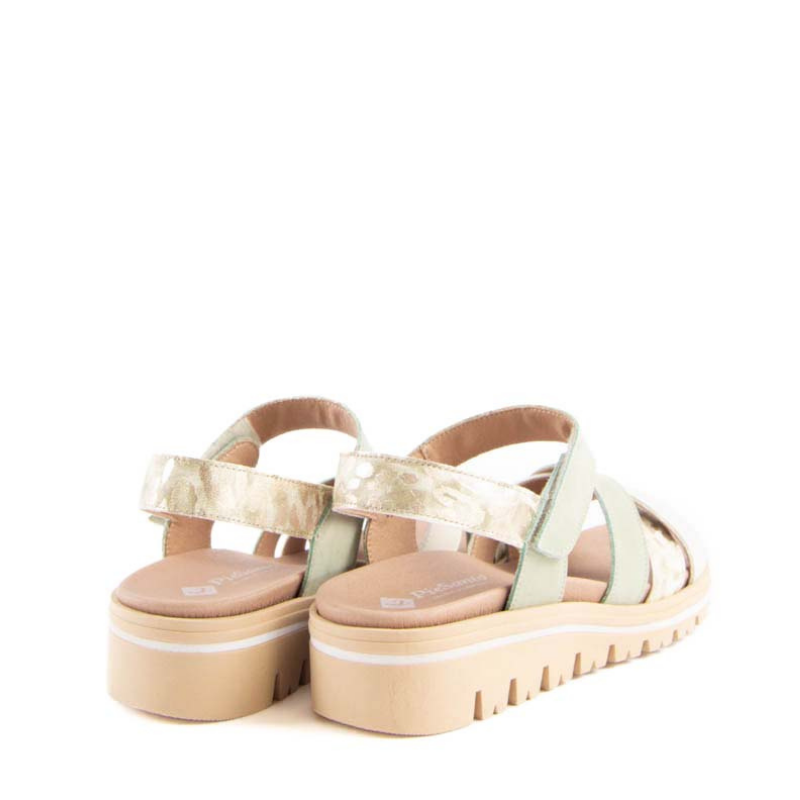 SANDALIA PALA TIRAS SALVIA 250784