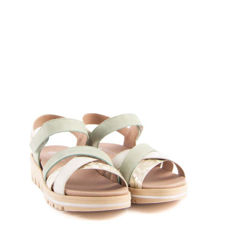 SANDALIA PALA TIRAS SALVIA 250784