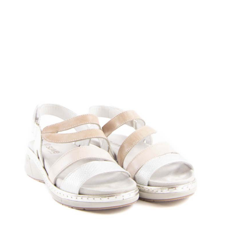 SANDALIA TIRAS COMBI STONE NATURAL 3320