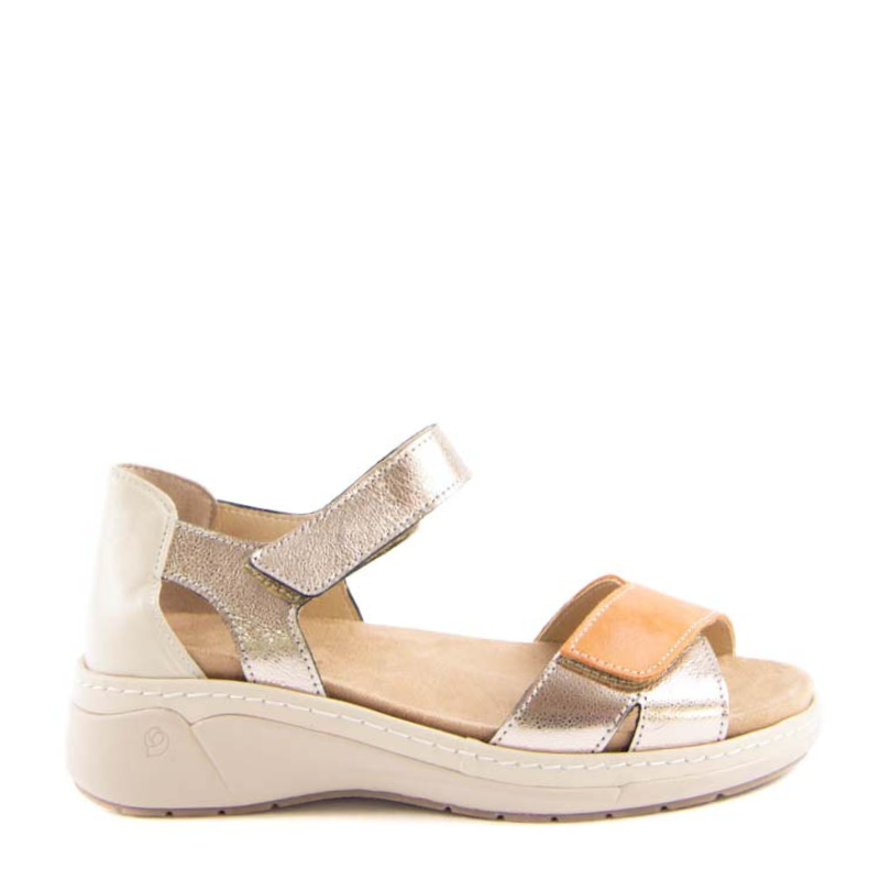 SANDALIA TALON VELCRO MANDORLA 3312