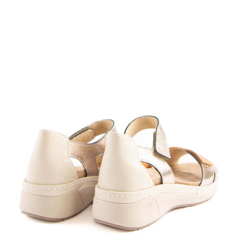 SANDALIA TALON VELCRO MANDORLA 3312