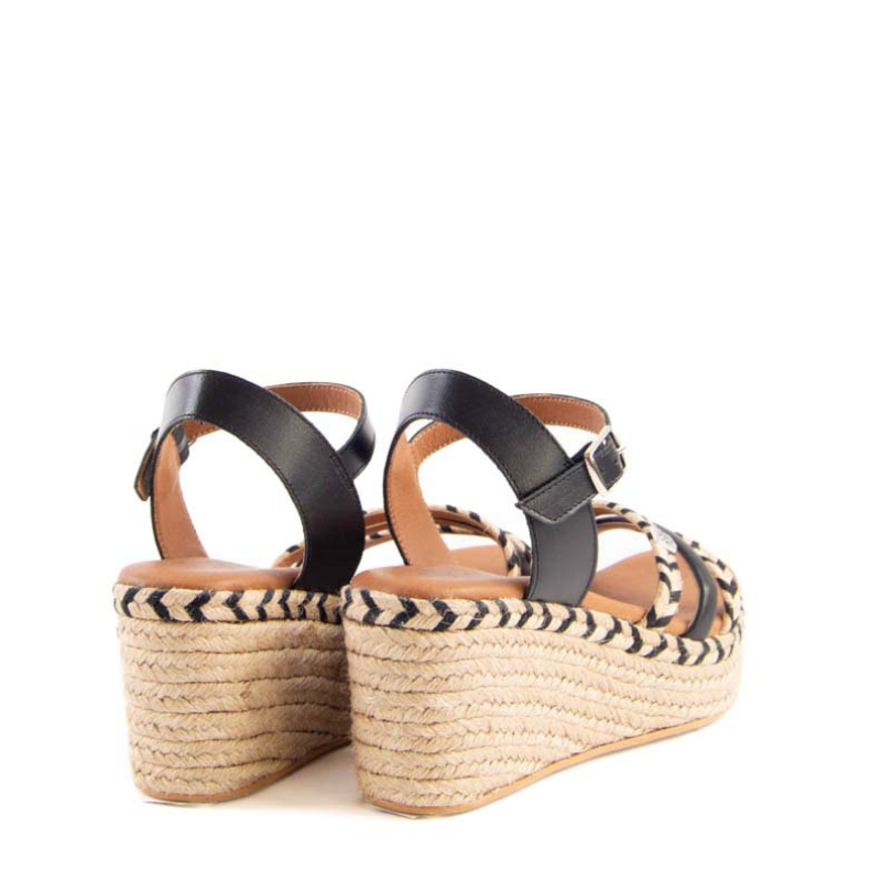 SANDALIA ALBANY CUERDA NEGRO CB33702