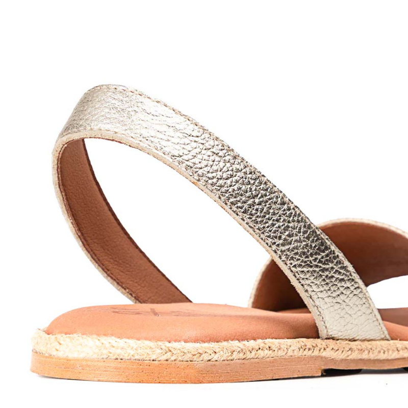 SANDALIA MENDOZA FLECOS BEIGE MS34201