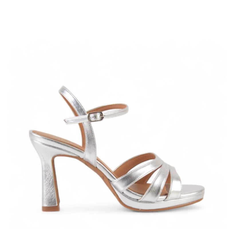 SANDALIA TIRAS PULSERA PLATA 2431