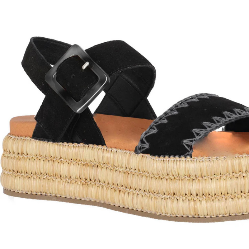 SANDALIA EKOS NEGRO EKOS01