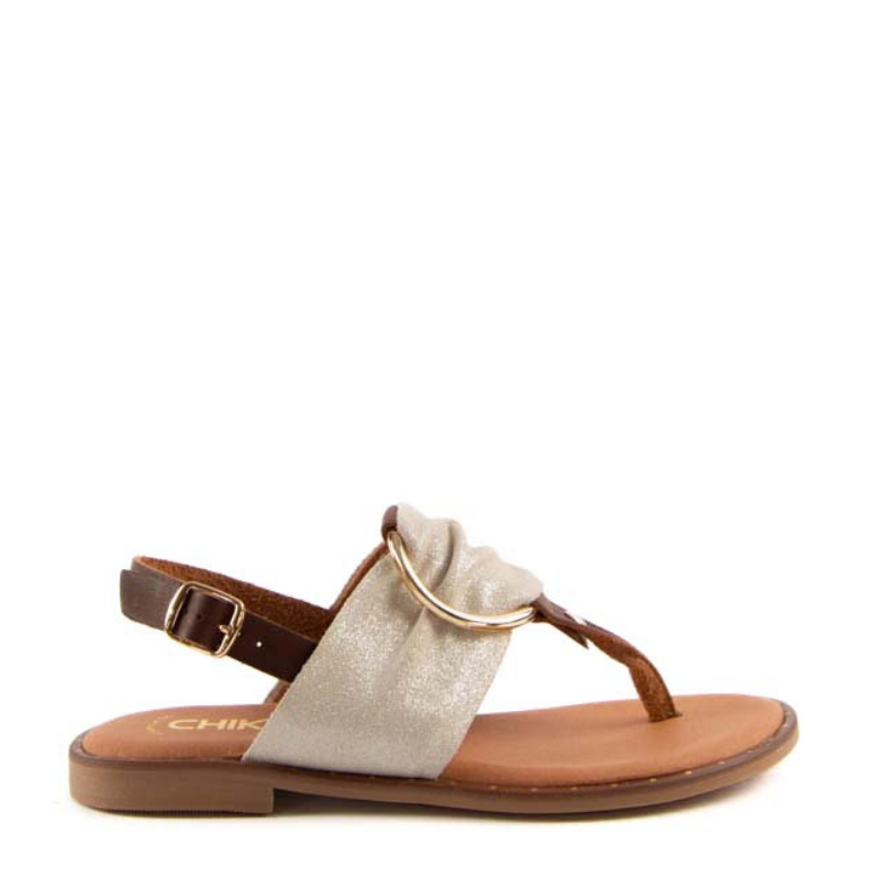SANDALIA ARGOLLA DEDO ORO MUSAKA07