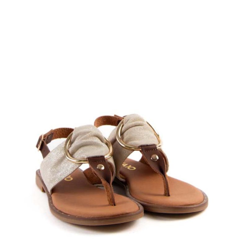 SANDALIA ARGOLLA DEDO ORO MUSAKA07