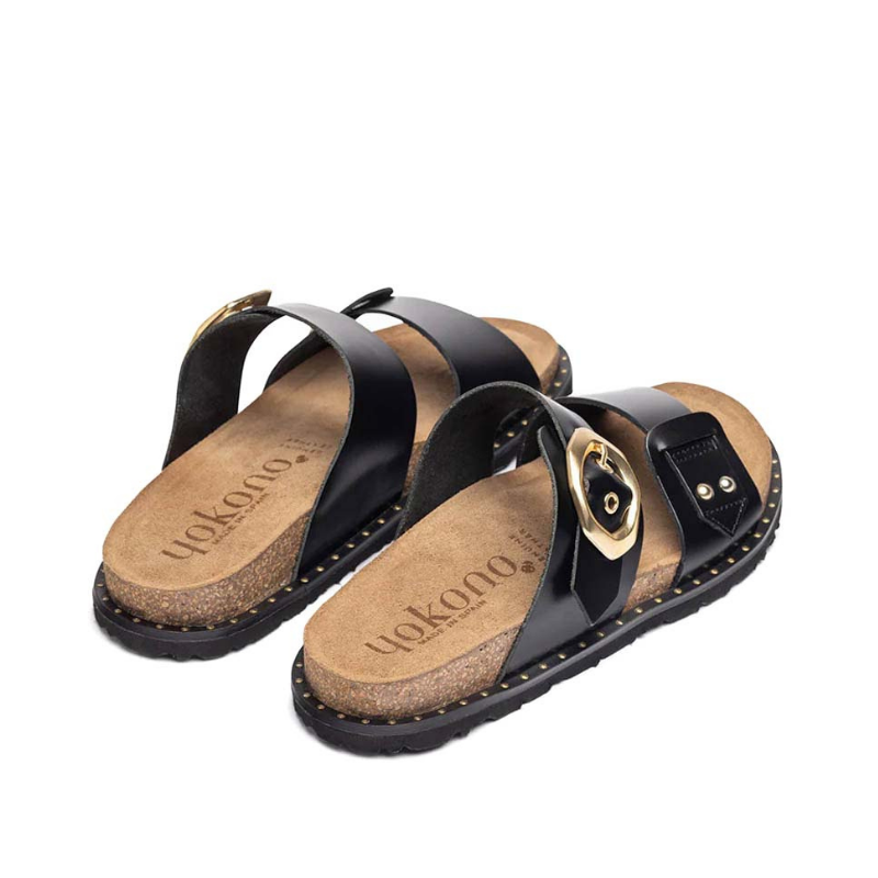 SANDALIA BIO REMACHES NEGRO BOLUS254