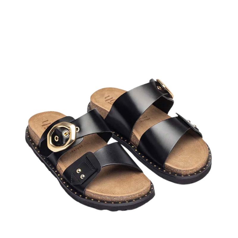 SANDALIA BIO REMACHES NEGRO BOLUS254