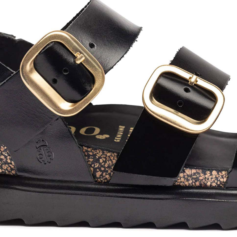 SANDALIA BIO COGIDA NEGRO TUNEZ127