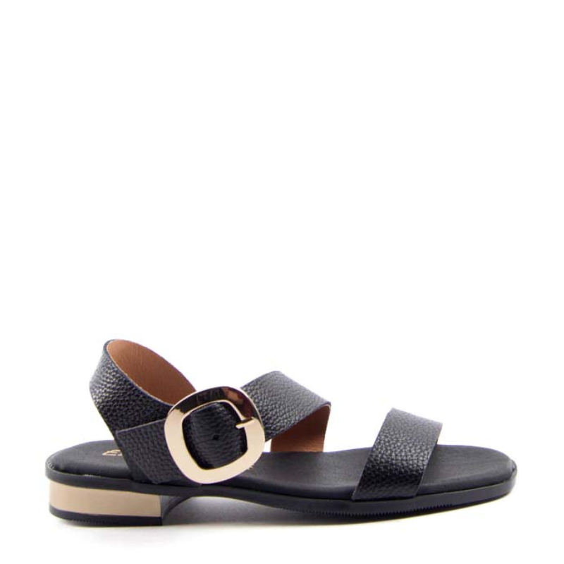 SANDALIA HEBILLA NEGRO 5629