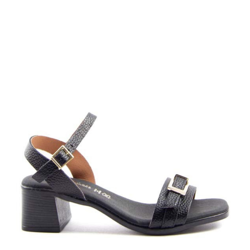 SANDALIA PALA APLIQUE NEGRO 5622