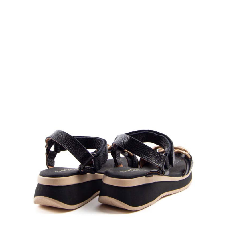 SANDALIA TEVA ESLABON NEGRO 5663