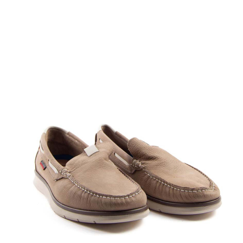 NAUTICO MOCASIN NOBUCK BEIGE 4226