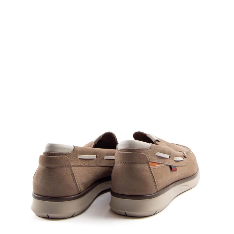 NAUTICO MOCASIN NOBUCK BEIGE 4226