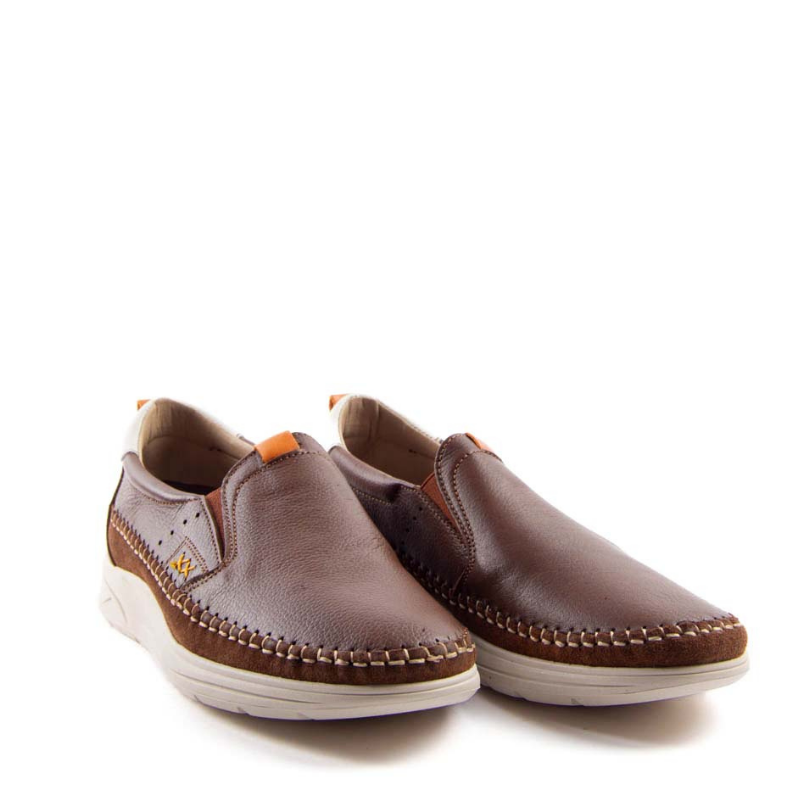 MOCASIN ELASTICOS COSIDO CUERO 4224