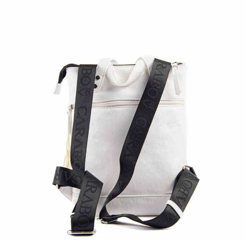 MOCHILA CARABO BORLA BLANCO BUBO760
