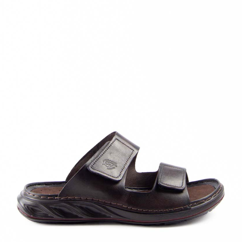 SANDALIA VELCROS BROWN 134101