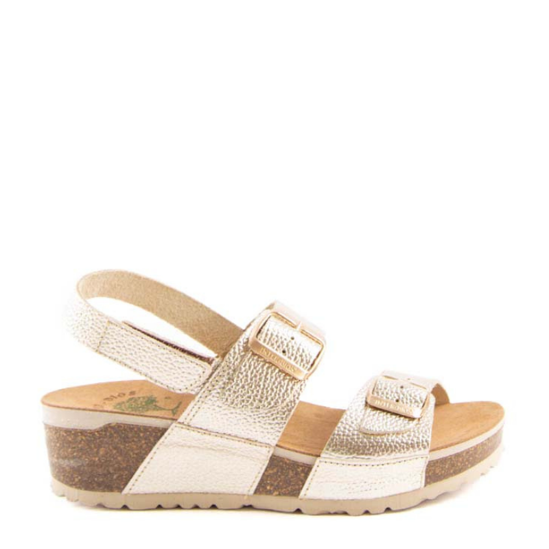 BIO DOBLE HEBILLA VELCRO PLATINO 5812