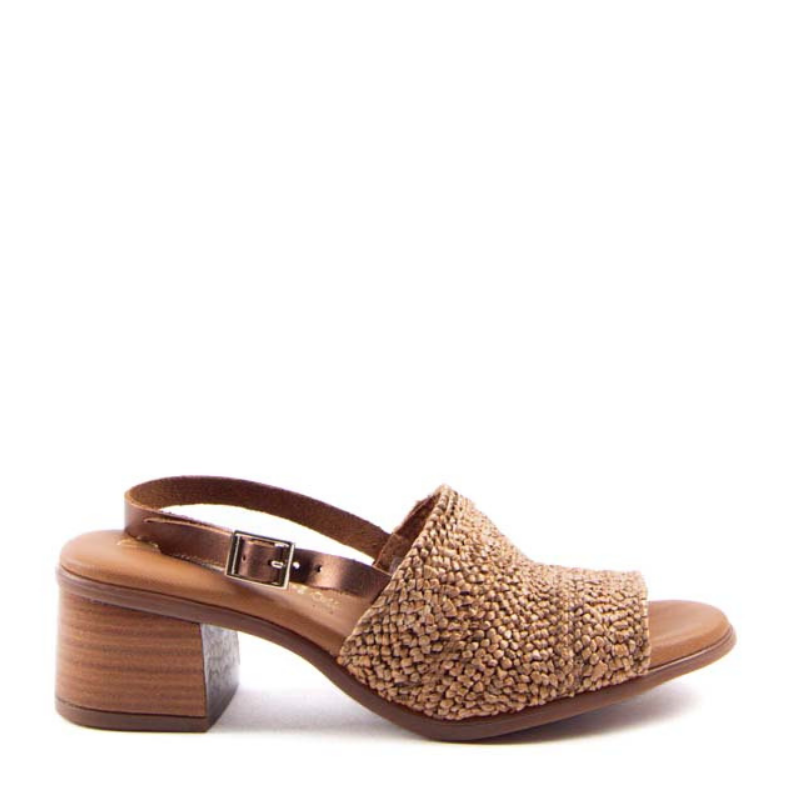 SANDALIA PALA RAFIA CUERO 2732
