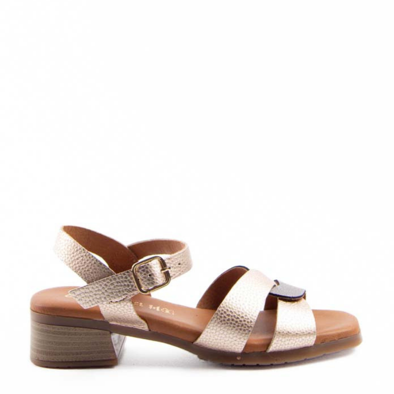 SANDALIA PULSERA BOMBI PLATINO 2672