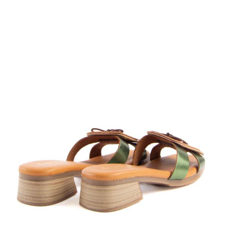 SANDALIA PALA FLECOS VERDE MULTI 2691