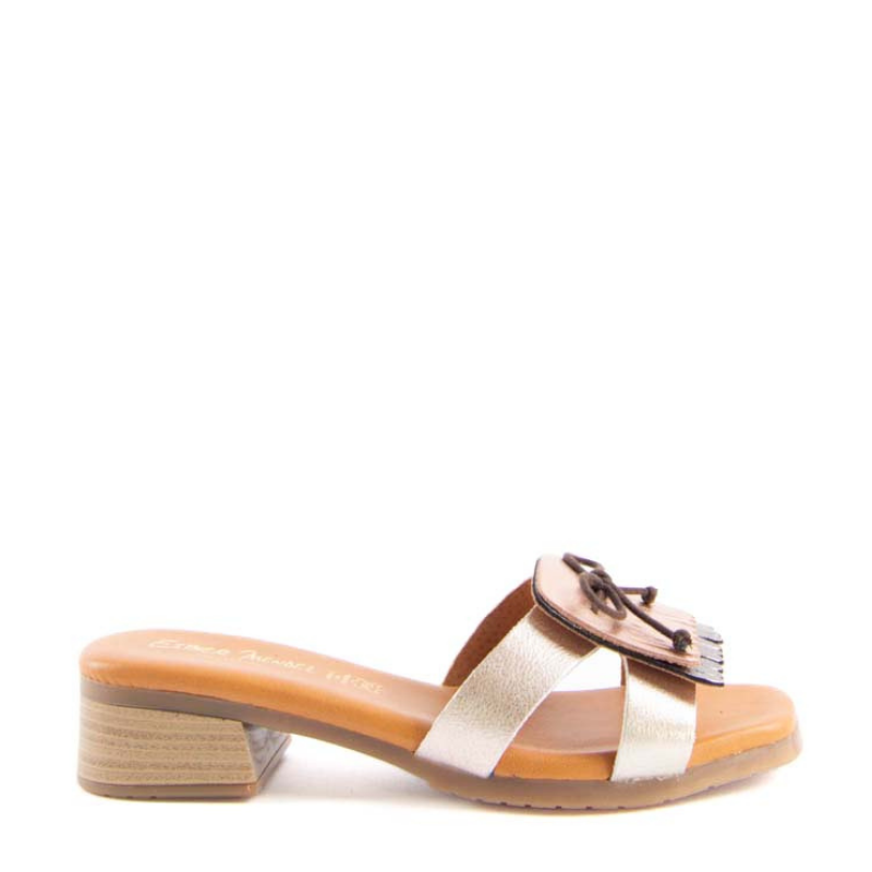 SANDALIA PALA FLECOS PLATINO MULTI 2691