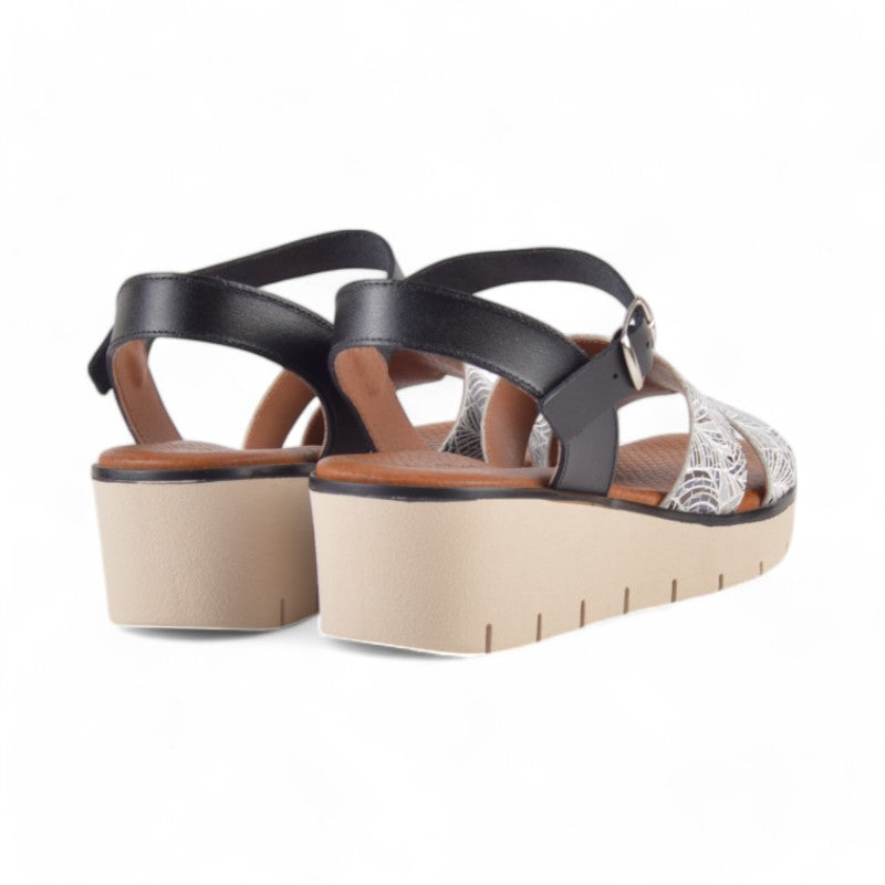 SANDALIA PALA TROPICAL NEGRO 25139