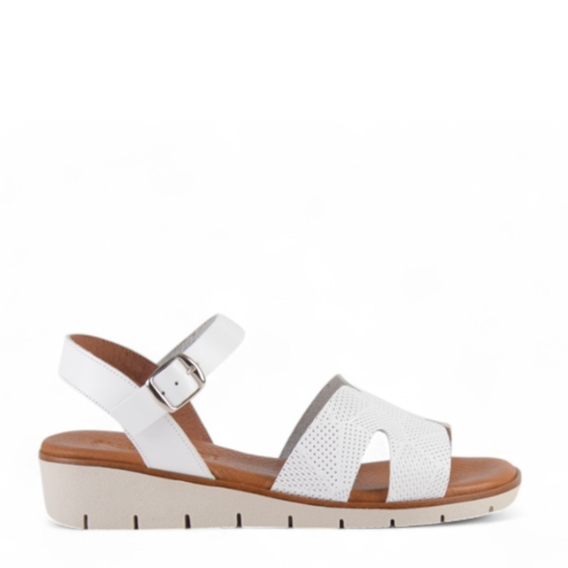 SANDALIA PALA LASER BLANCO 25134