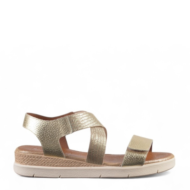 SANDALIA ELASTICOS PLATINO 25138