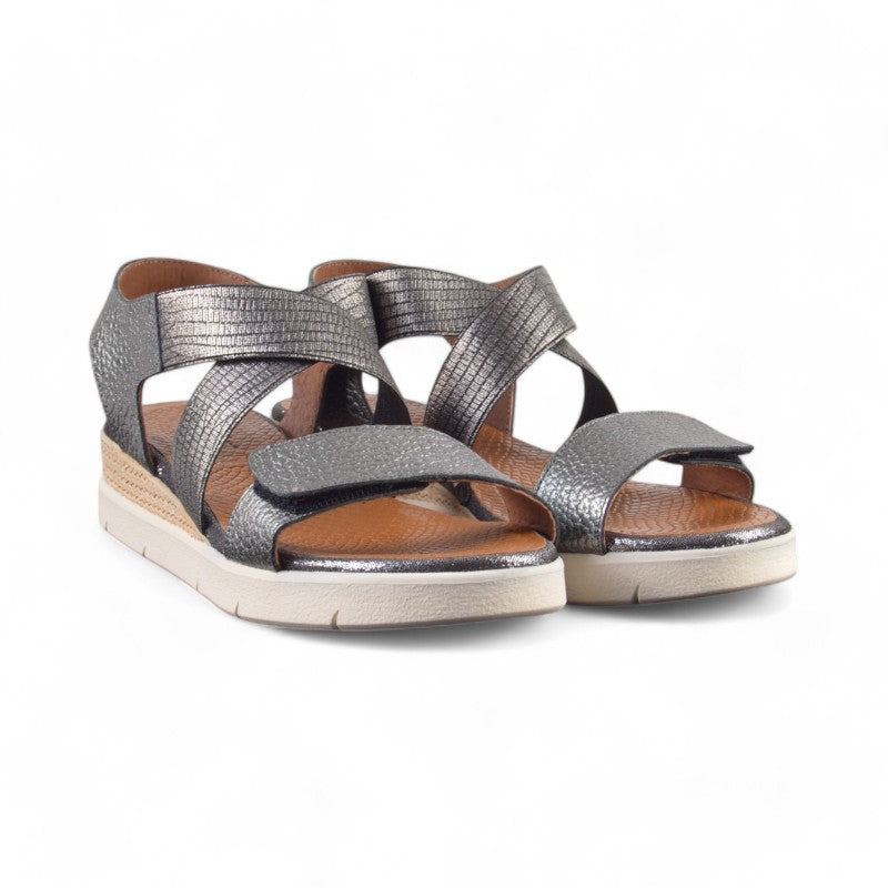 SANDALIA ELASTICOS PLOMO 25138