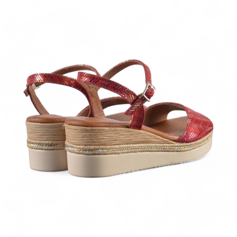 SANDALIA PALA FANTASIA ROJO 25136