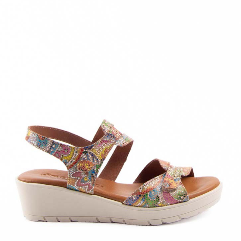SANDALIA VELCROS CACHEMIRA MULTI 855
