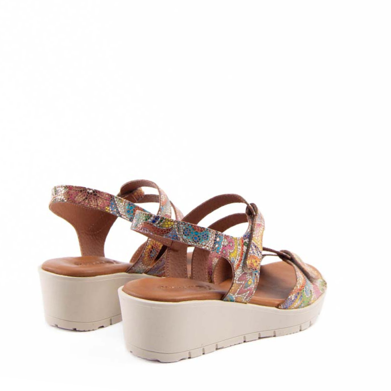 SANDALIA VELCROS CACHEMIRA MULTI 855