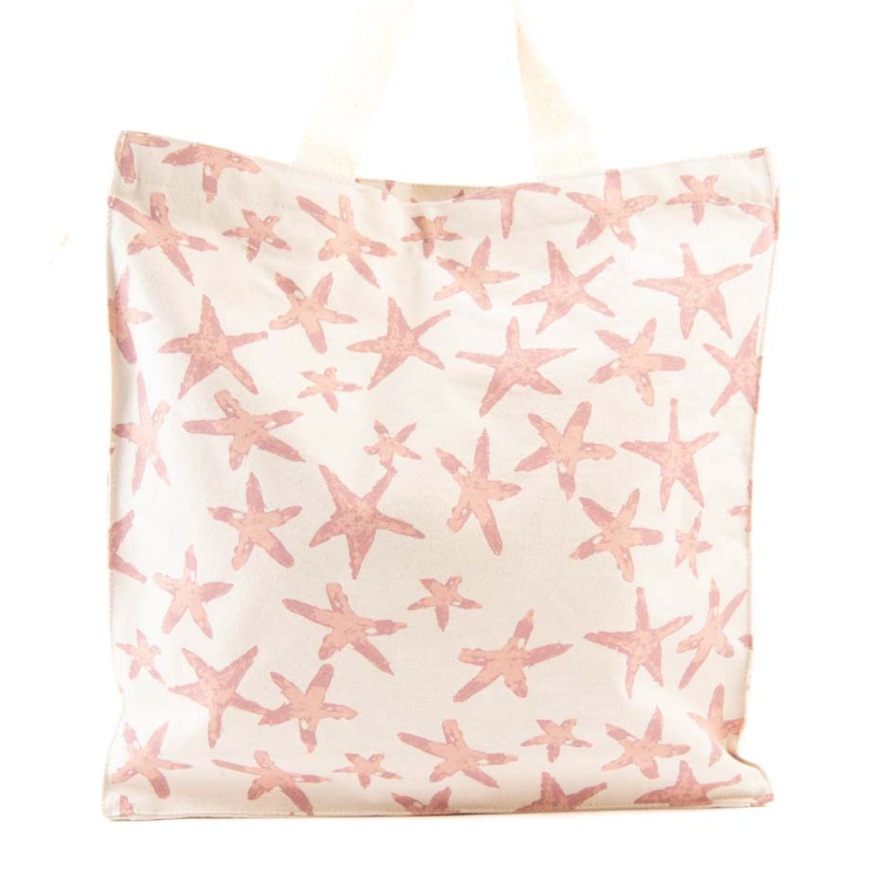 BOLSA PLAYA ESTRELLAS ROSA 28870