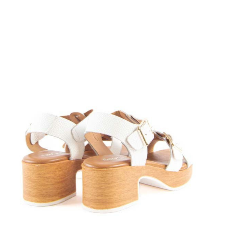 SANDALIA HEBILLAS BLANCO 402