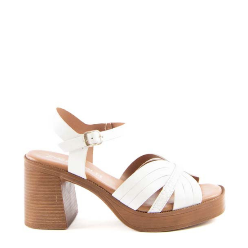 SANDALIA PALA PULSERA BLANCO 78102