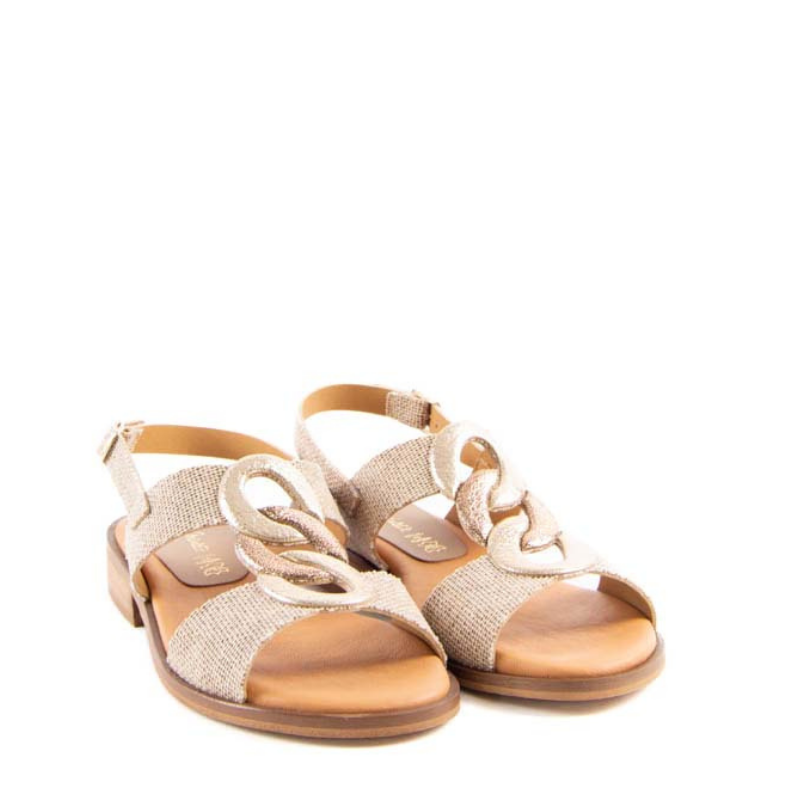 SANDALIA PLANA CIRCULOS FANTA V-25061-1