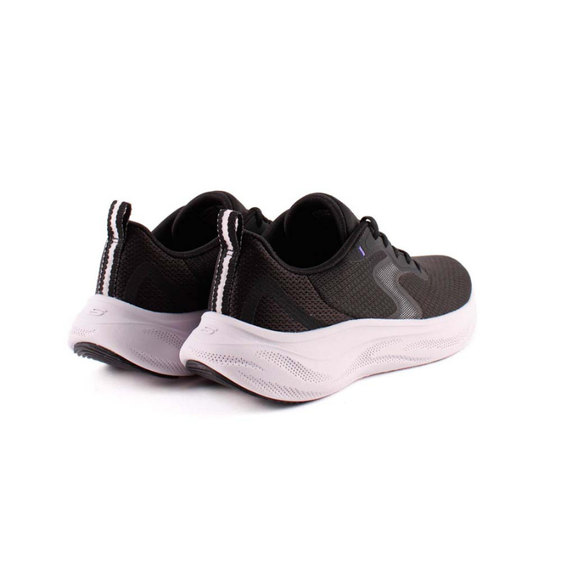 SKECH CLOUD BLACK LAVENDER 150562BKLV