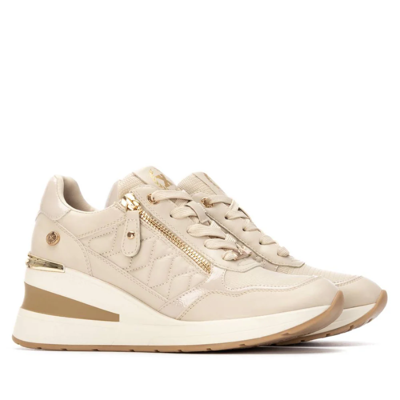 SNEAKER CREMALLERA BEIGE 144380