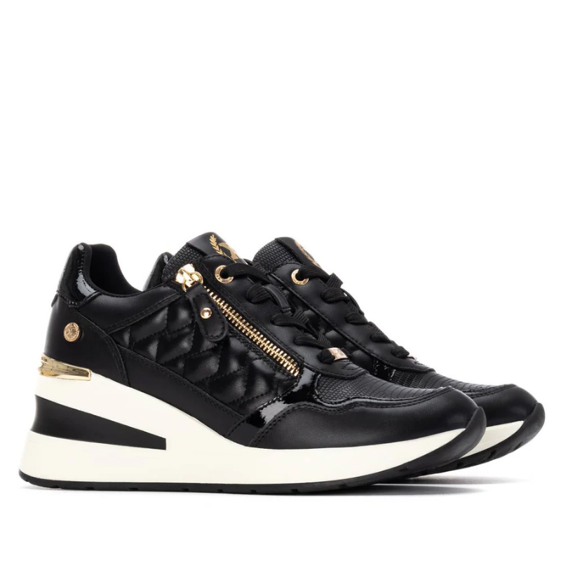 SNEAKER CREMALLERA NEGRO 144380