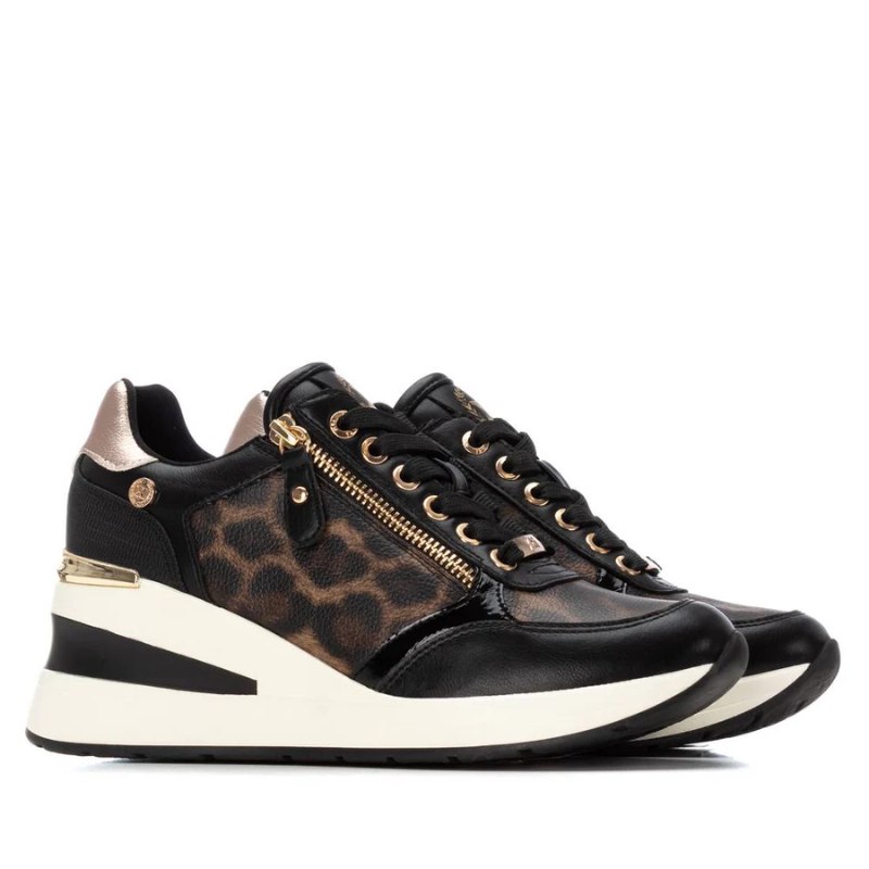 SNEAKER CREMALLERA LEOPARDO 144378