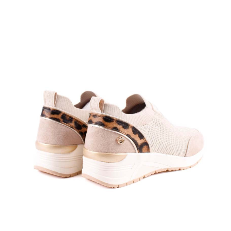 SNEAKER KNITFIT BEIGE 144375